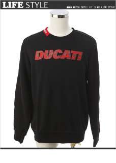 BN PUMA Mens Ducati Logo Crew Sweat Black Asia Size  