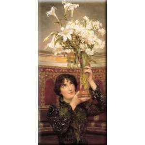  Flag Of Truce 8x16 Streched Canvas Art by Alma Tadema, Sir 