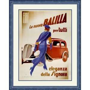  Balilla, 1934 by Marcello Dudovich   Framed Artwork 