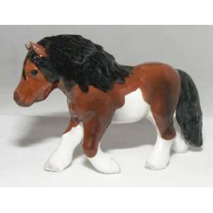  HORSE Shetland Pony Bay Trots Along New MINIATURE Figurine 