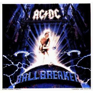   DC   Ballbreaker   Angus in Center   Sticker / Decal (ACDC AC DC