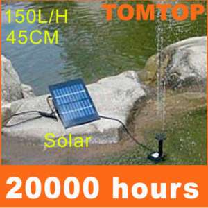 Solar Brushless Water Pump For Pond Rockery Fountain B  