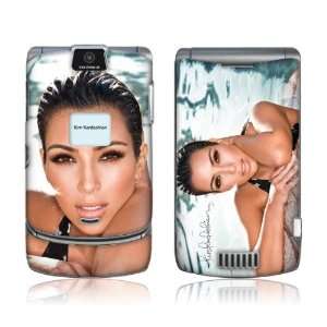   Motorola RAZR  V3 V3c V3m  Kim Kardashian  Pool Skin Electronics