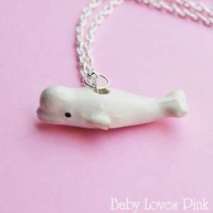  Beautiful Beluga Whale Necklace 