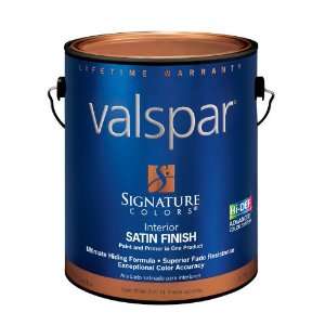 Valspar Signature Colors Gallon Interior Satin Standard Paint 