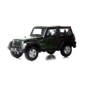  Jeep Wrangler Rubicon 1/43 Black Forest Green Pearl Toys 