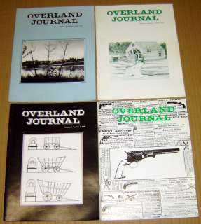 Overland Journal 13 issues Oregon Calif Trails Asso. VG  