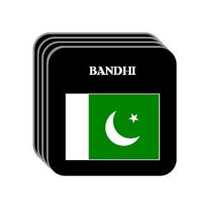  Pakistan   BANDHI Set of 4 Mini Mousepad Coasters 