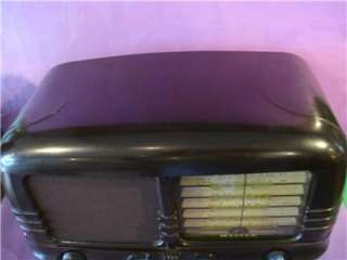 Antique Art Deco Bakelite Aust. ASTOR Large Valve Radio c.1940s Era 