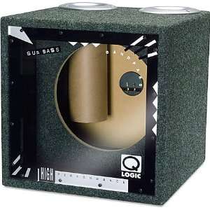    Q Logic QB 112.3 Single 12 bandpass subwoofer box Electronics
