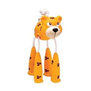  Leopard Puppet Pal Squeaker Dog Toy
