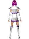 This Ladies Fever Sexy Space Cadet Fancy Dress Costume includes;