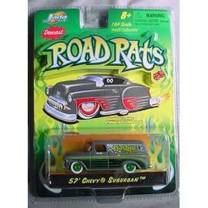    Road Rats 57 Chevy Suburban GRAY 164 Zombie Toys & Games