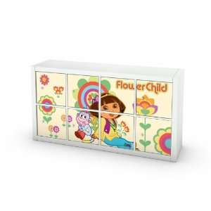   Dora Flowerchild Decal for IKEA Expedit Bookcase 2x4