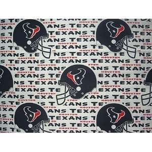  60 Wide Houston Texans NFL Polar Fleece Fabric By the 