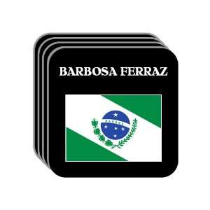  Parana   BARBOSA FERRAZ Set of 4 Mini Mousepad Coasters 