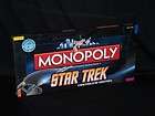 Star Trek Monopoly Board Game with 6 Collectible Pewter