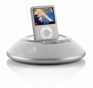  JBL On Stage Micro Portable Speaker Dock for iPod (Silver 