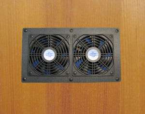Dual Mega fan Enclosed Cabinet AV Cooling Fans  