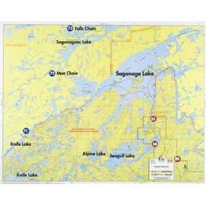  Fisher BWCA/Quetico Canoe Map Number 19
