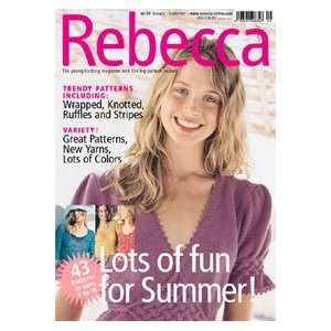  Rebecca 29  The young Knitting magazine with the big 
