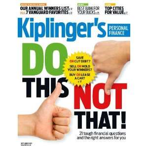 Kiplingers Personal Finance magazine (2 year)  Magazines