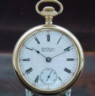 Early 18s 17 Jewel Hamilton Pocket Watch w/Gorgeous Dial Circa 1906 