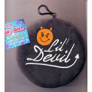  Plush Embroidered Black CD Case Lil Devil Everything 