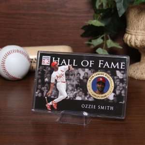  MLB St. Louis Cardinals Ozzie Smith Hall of Fame Coin Card 