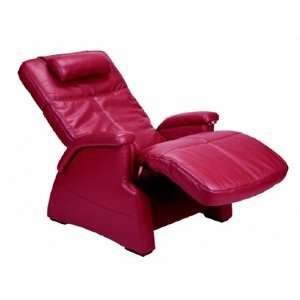   Zero Gravity Perfect Chair Transitional Leather Red