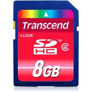  TRANSCEND, Transcend 8GB Secure Digital High Capacity 