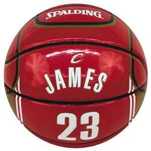   Spalding NBA Lebron James (Away) Jersey Basketball