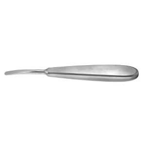 Cleft Palate Rasp, Curved Down 5 1/2 (140mm) length, 5mm Wide