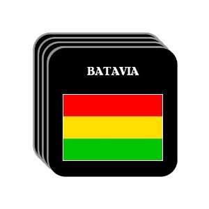  Bolivia   BATAVIA Set of 4 Mini Mousepad Coasters 