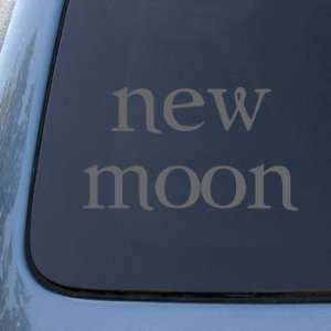 NEW MOON   Twilight   Vinyl Car Decal Sticker #1861  Vinyl Color 