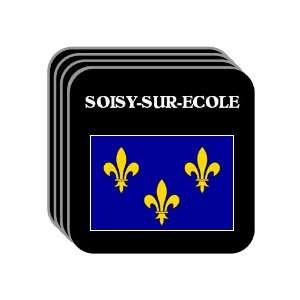  Ile de France   SOISY SUR ECOLE Set of 4 Mini Mousepad 