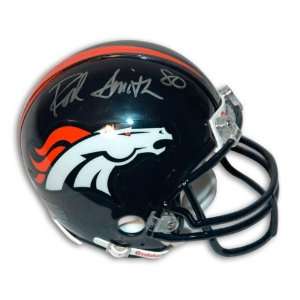 Rod Smith Denver Broncos Autographed Mini Helmet