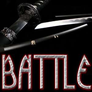  Battle Symbol Embedded Last Samurai Master Katana Sword 