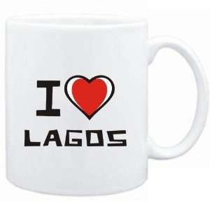  Mug White I love Lagos  Cities