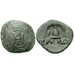   , Demetrios Poliorketes, 306   283 B.C.; Bronze AE 17 Toys & Games