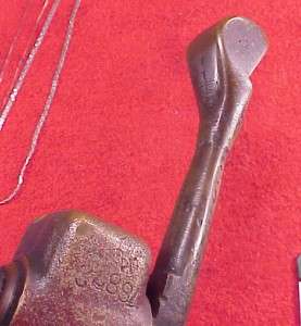 Vintage Caboose Train Whistle B & O Lever Type Bronze Red Paint V8872 