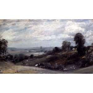   Constable   24 x 14 inches   Dedham Vale from Langham