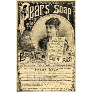   Complexion Soap Song L. Langtry   Original Print Ad