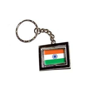 Indian Country Flag   New Keychain Ring