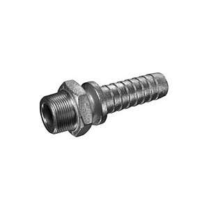    019 Ground Joint 1/2 MALE PIPE STEM, Zinc Plated 