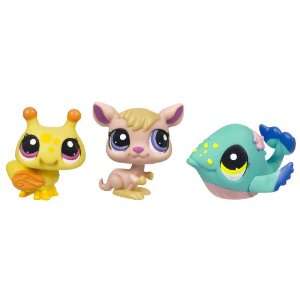    Littlest Pet Shop Bumblebee, Kangaroo And Whale Toys & Games
