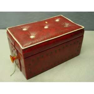  Vintage 1950s Salesmans Sample Hassock Sewing Box 