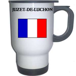  France   JUZET DE LUCHON White Stainless Steel Mug 