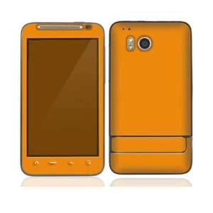 Simply Orange Protective Skin Cover Decal Sticker for HTC Thunderbolt 