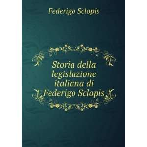   italiana di Federigo Sclopis Federigo Sclopis  Books